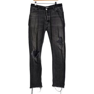 Re/Done Charcoal Skinny Women's Jeans
